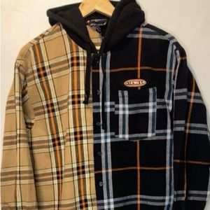 Forever 21 Collaboration With Airwalk Plaid Skate Hoodie